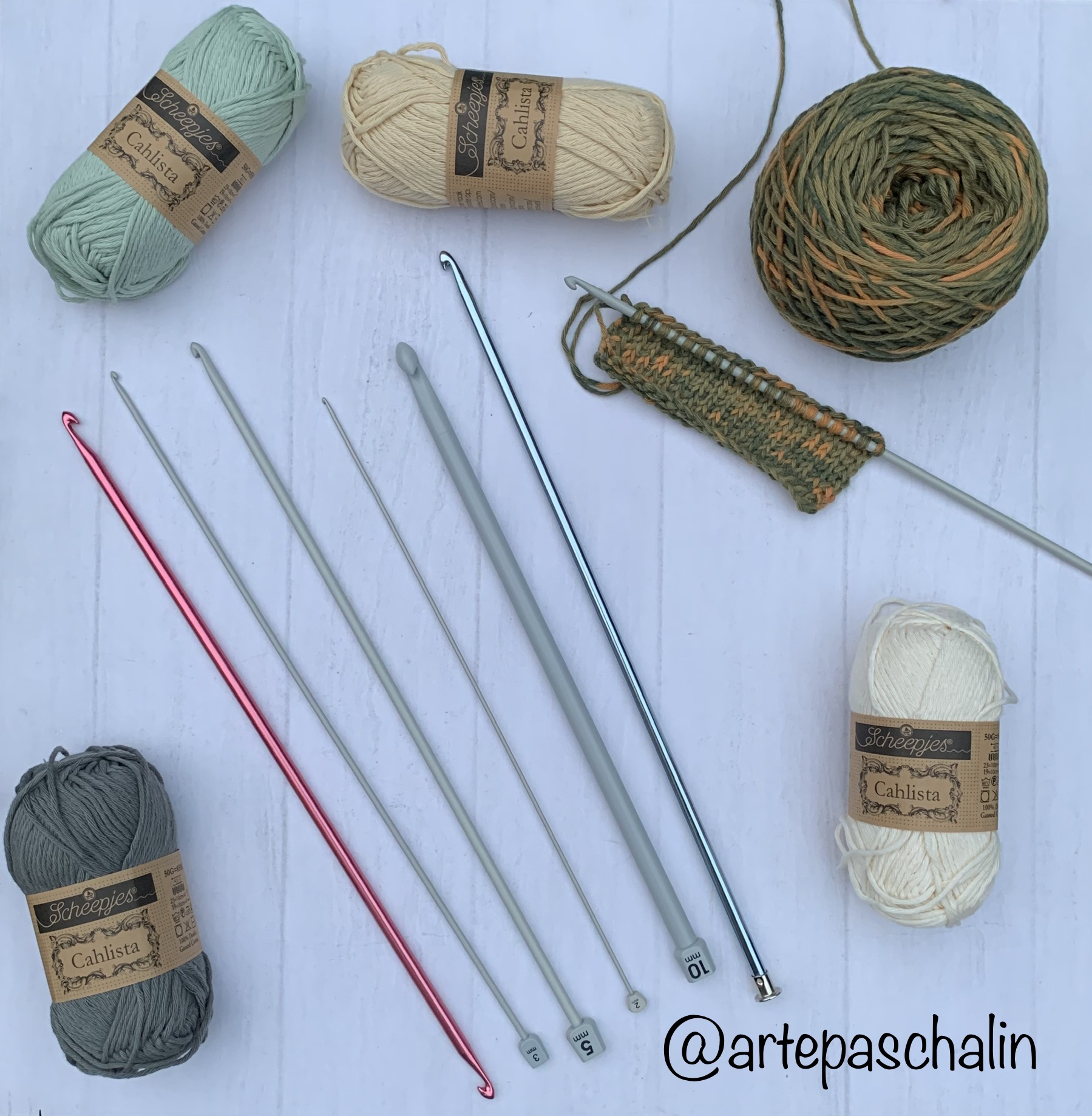 Aprendemos Uno de Mis Puntos PREFERIDOS el Punto Tunecino Cordón de Crochet  Tunecino 